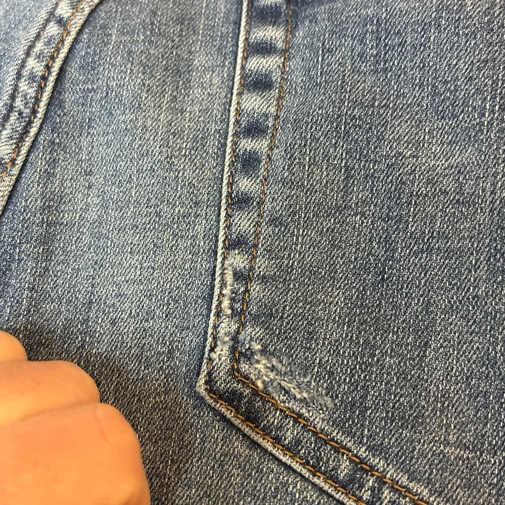 J‎ Crew Jeans Mens 33 x 32 Medium Wash Mercantile Flex Slim Fit